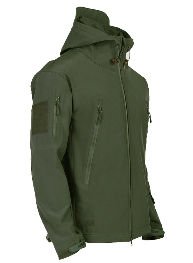 Men’s Softshell Jacket with Hood - Titan