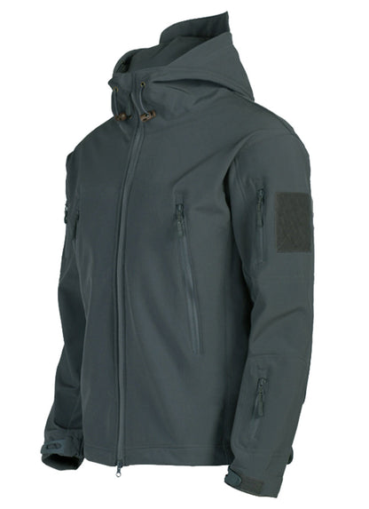 Men’s Softshell Jacket with Hood - Titan