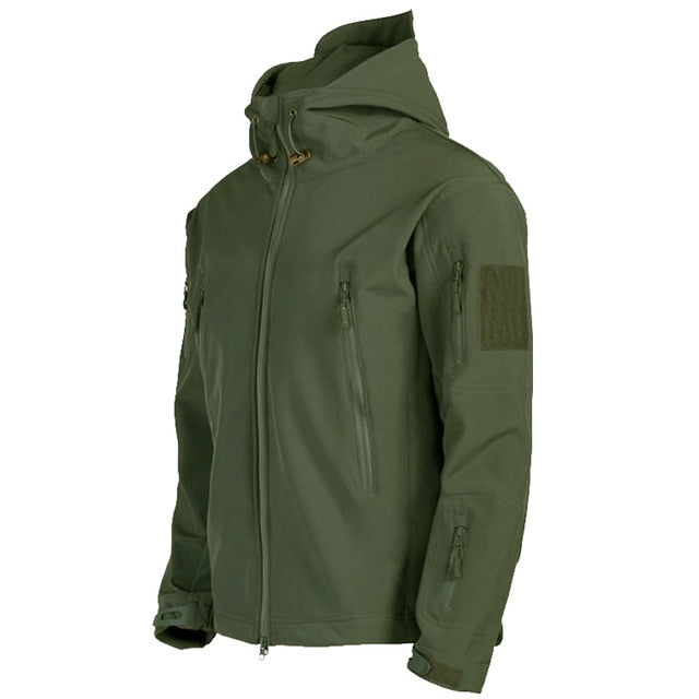 Men’s Softshell Jacket with Hood - Titan