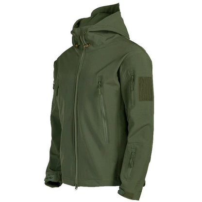 Men’s Softshell Jacket with Hood - Titan