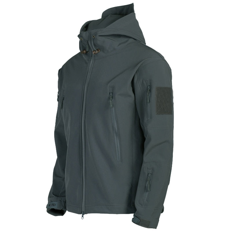Men’s Softshell Jacket with Hood - Titan