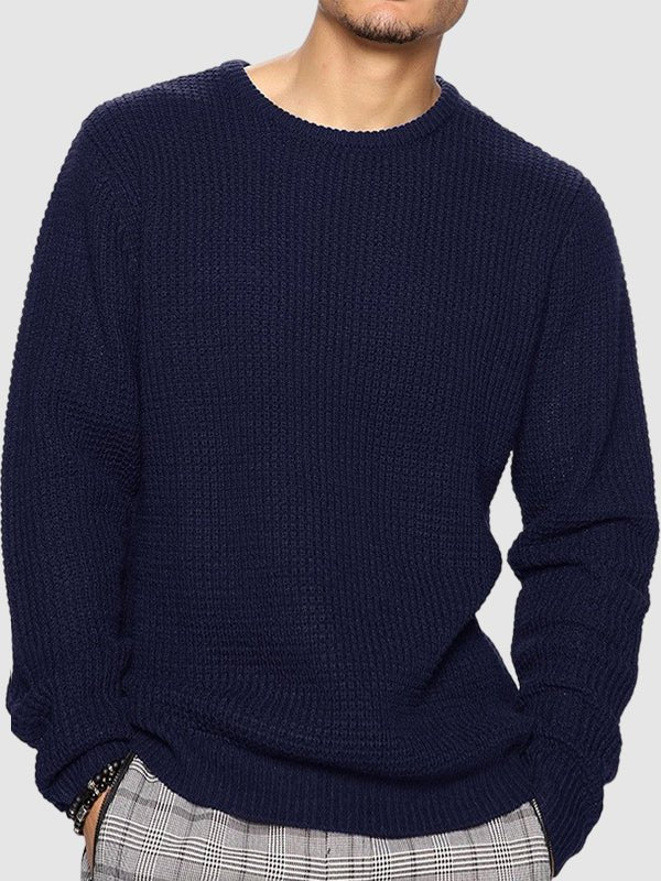 Relaxed Fit Men's Crew Neck Jumper Sweater