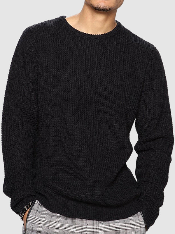 Relaxed Fit Men's Crew Neck Jumper Sweater