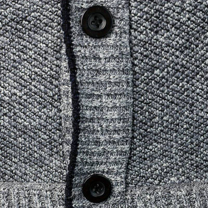 Men's V-Neck Cardigan - Aspen