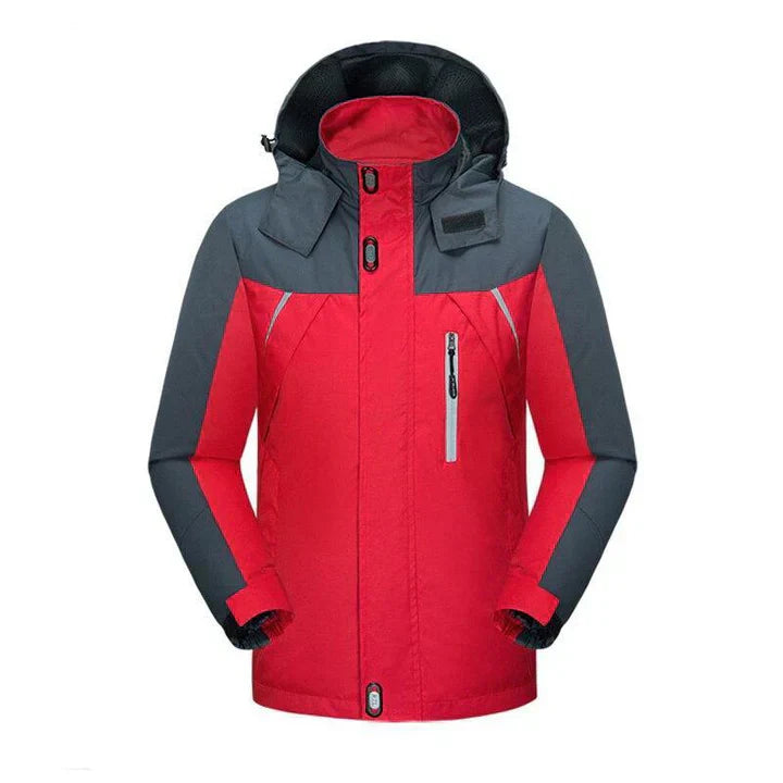Men's bicolour winter coat