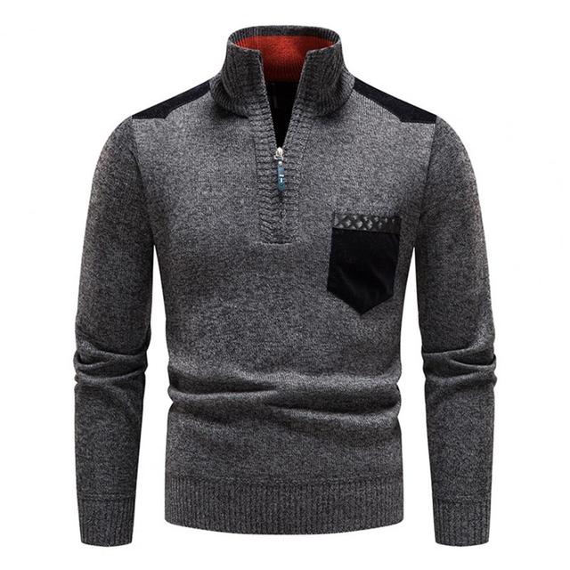 High-quality merino wool men's sweater