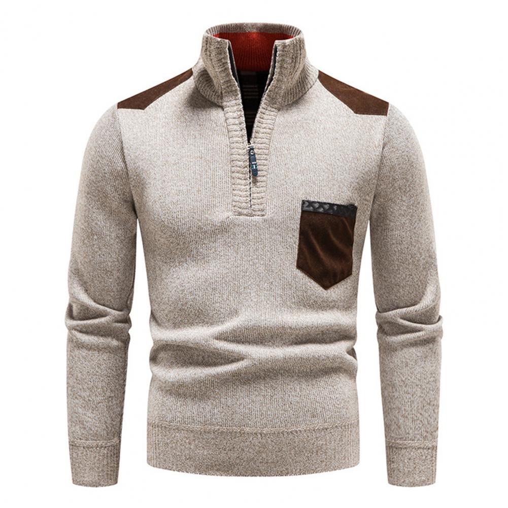 High-quality merino wool men's sweater