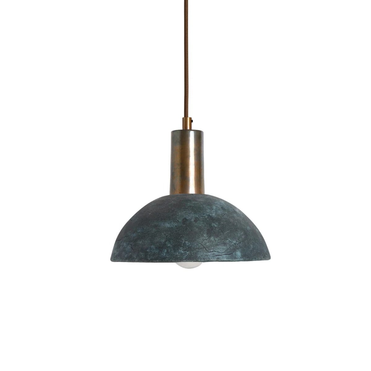 Natural Blue Ceramic Hanging Lamp 20cm