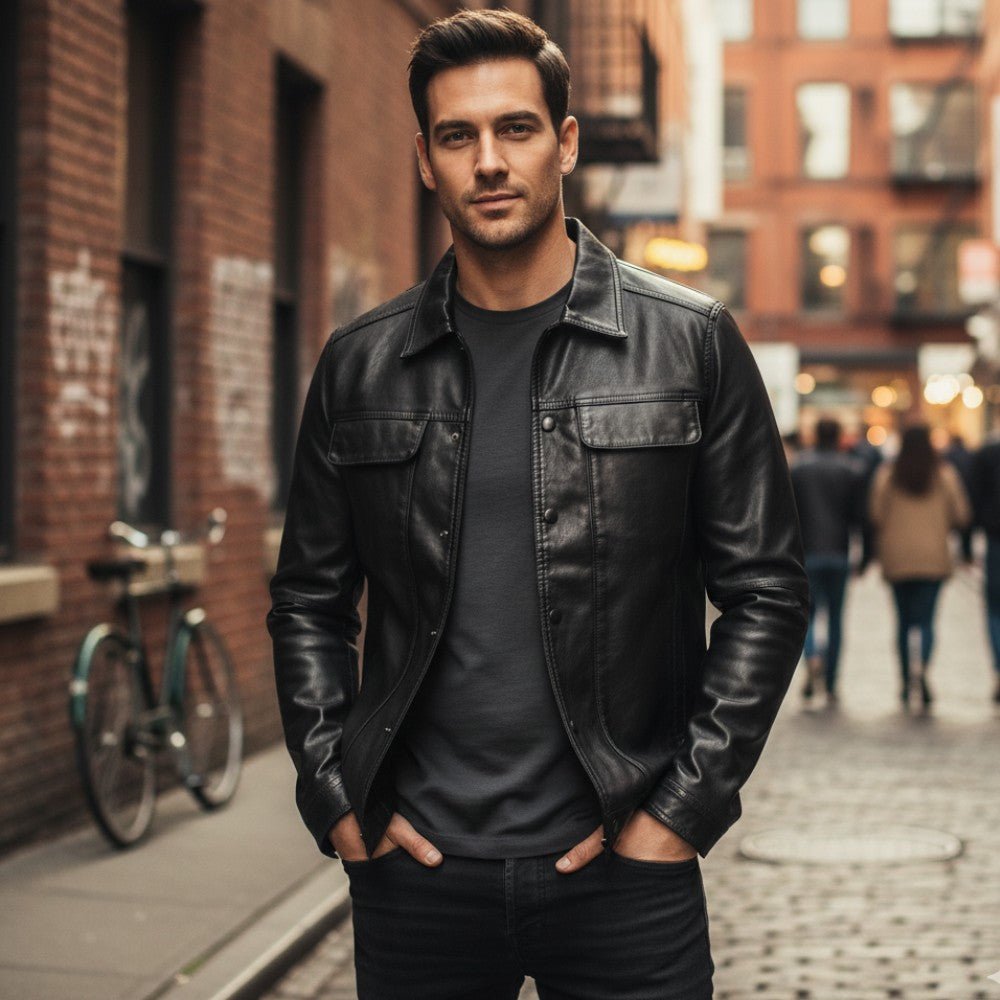 Modern Casual Biker Jacket