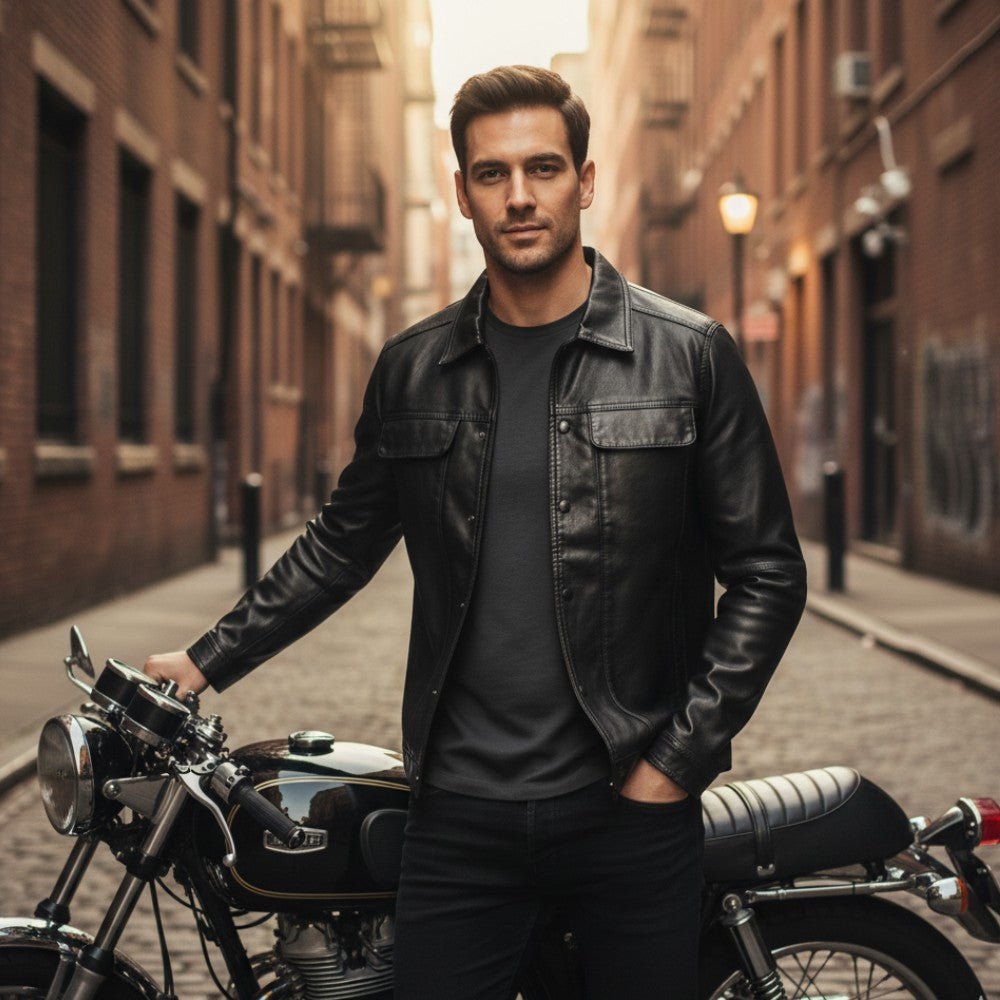Modern Casual Biker Jacket