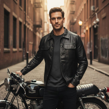 Modern Casual Biker Jacket