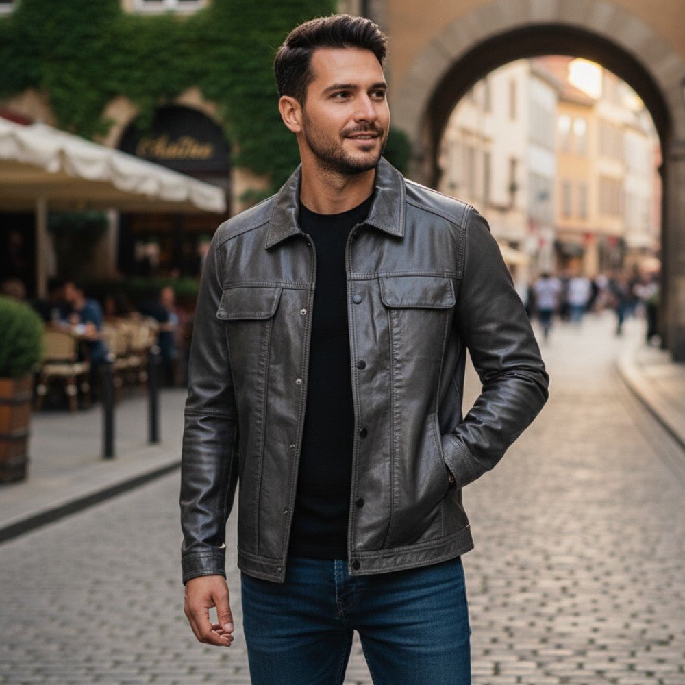 Modern Casual Biker Jacket