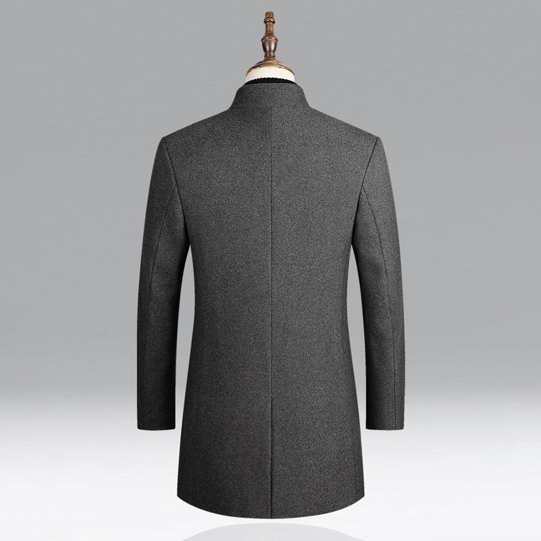Modern Long Men's Coat - Alexander