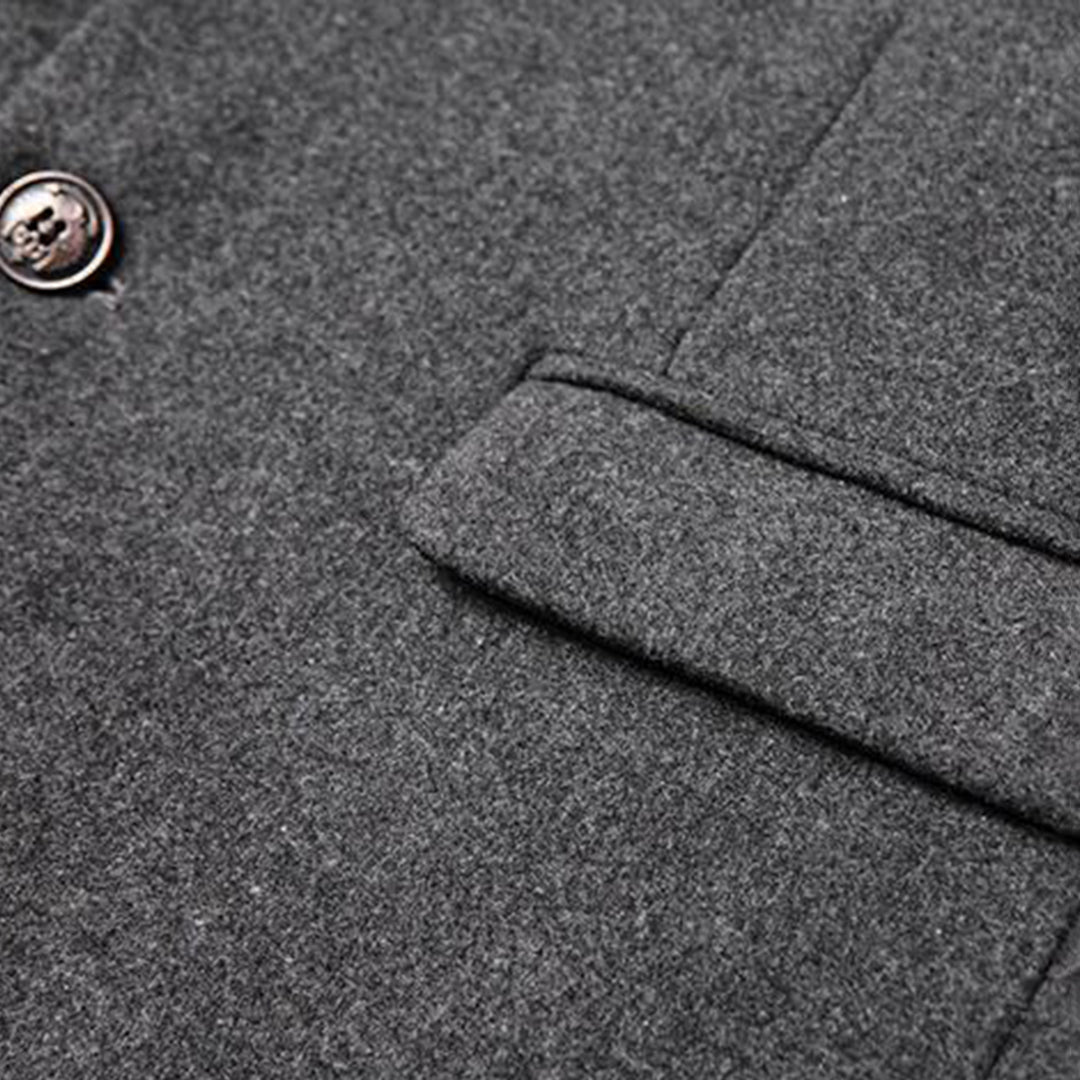 Modern Long Men's Coat - Alexander