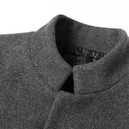 Modern Long Men's Coat - Alexander