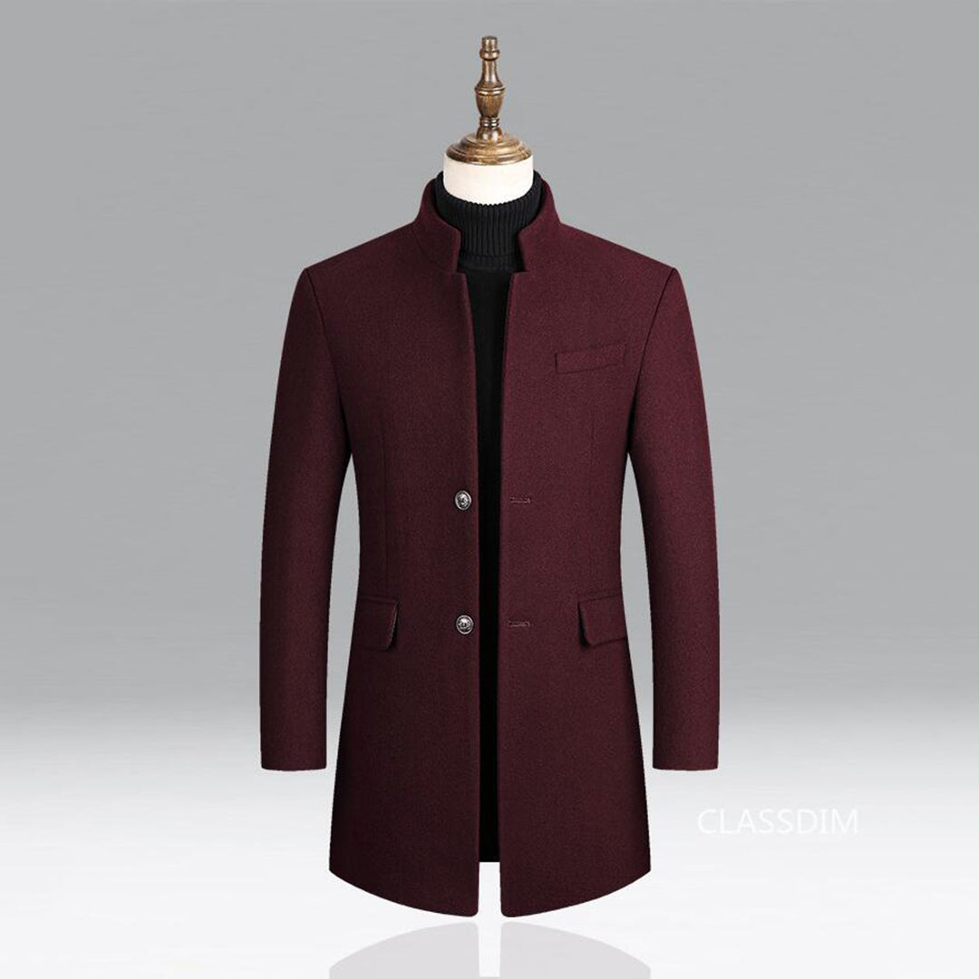 Modern Long Men's Coat - Alexander