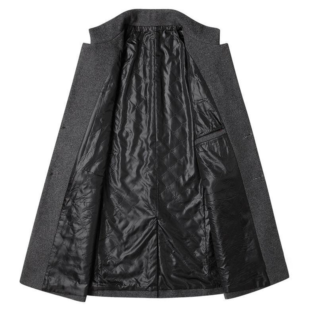 Modern Long Men's Coat - Alexander