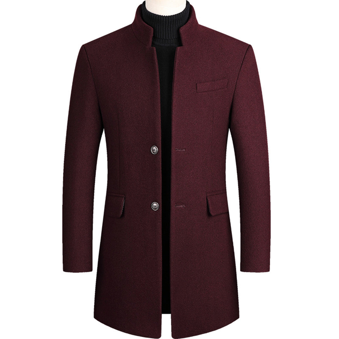 Modern Long Men's Coat - Alexander
