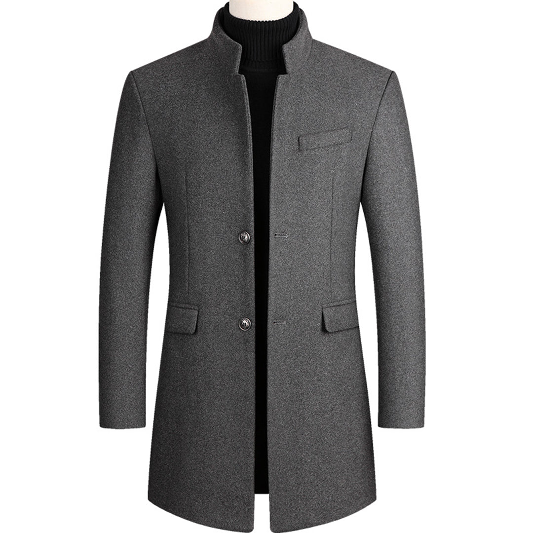 Modern Long Men's Coat - Alexander