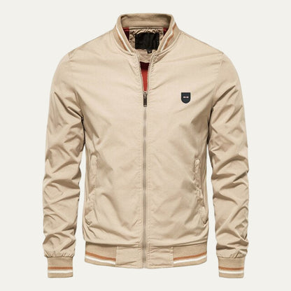 Men’s Classic Crest Patch Bomber Jacket