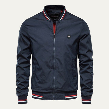 Men’s Classic Crest Patch Bomber Jacket