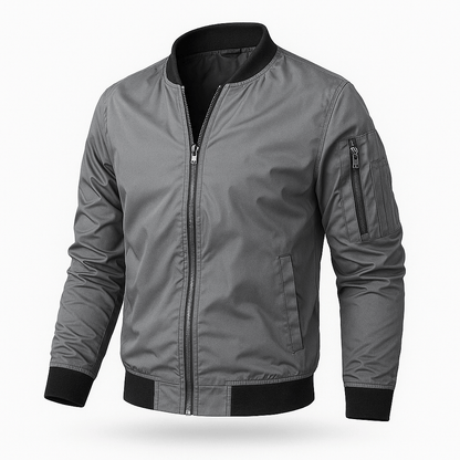 Lightweight Bomber Jacket Black
