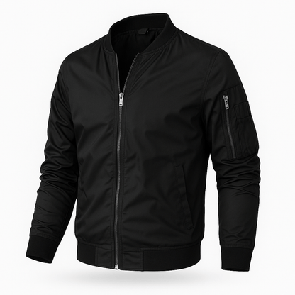 Lightweight Bomber Jacket Black