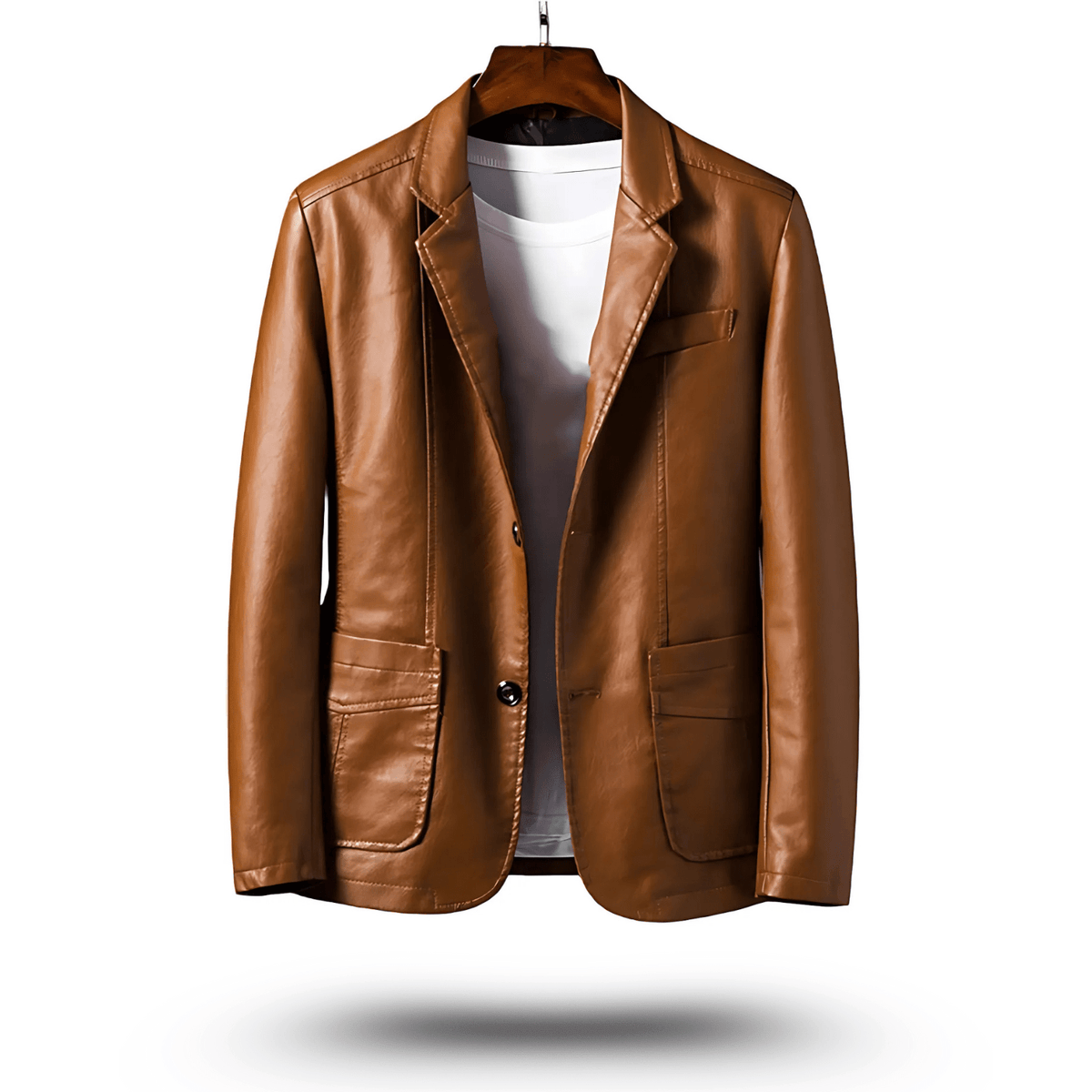 Black Leather Jacket Classic Style