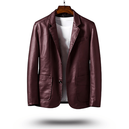 Black Leather Jacket Classic Style