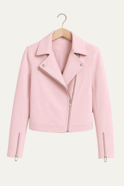 Women’s Asymmetrical Zip Moto Jacket