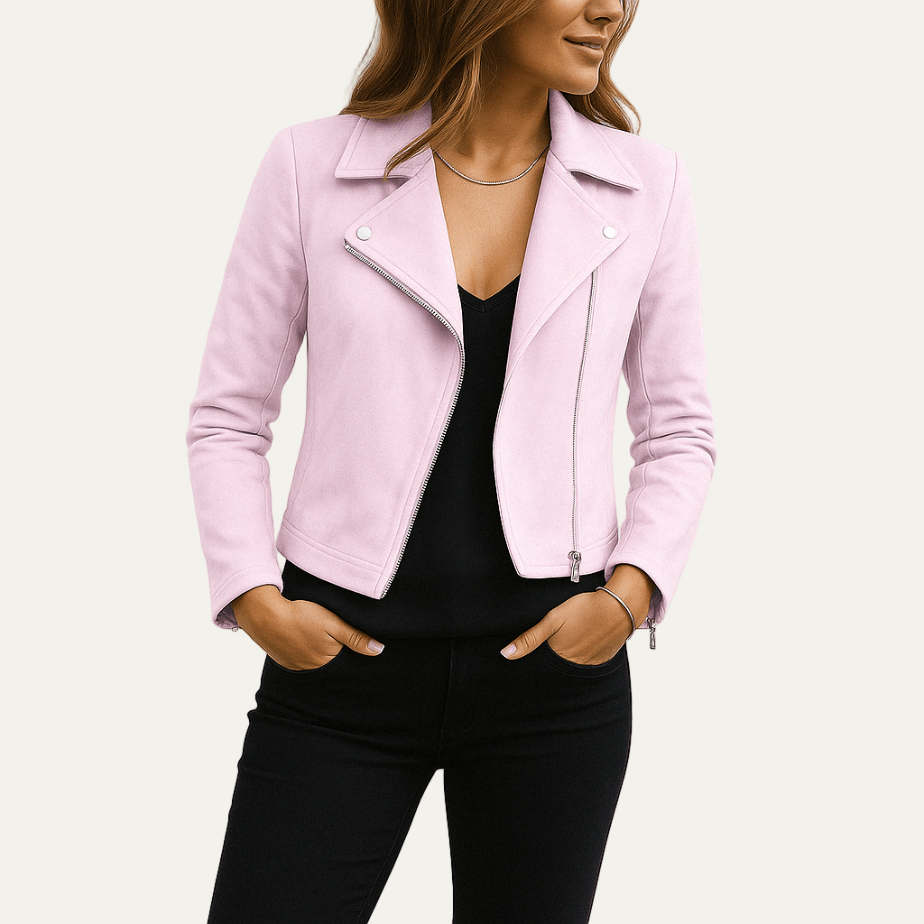 Women’s Asymmetrical Zip Moto Jacket