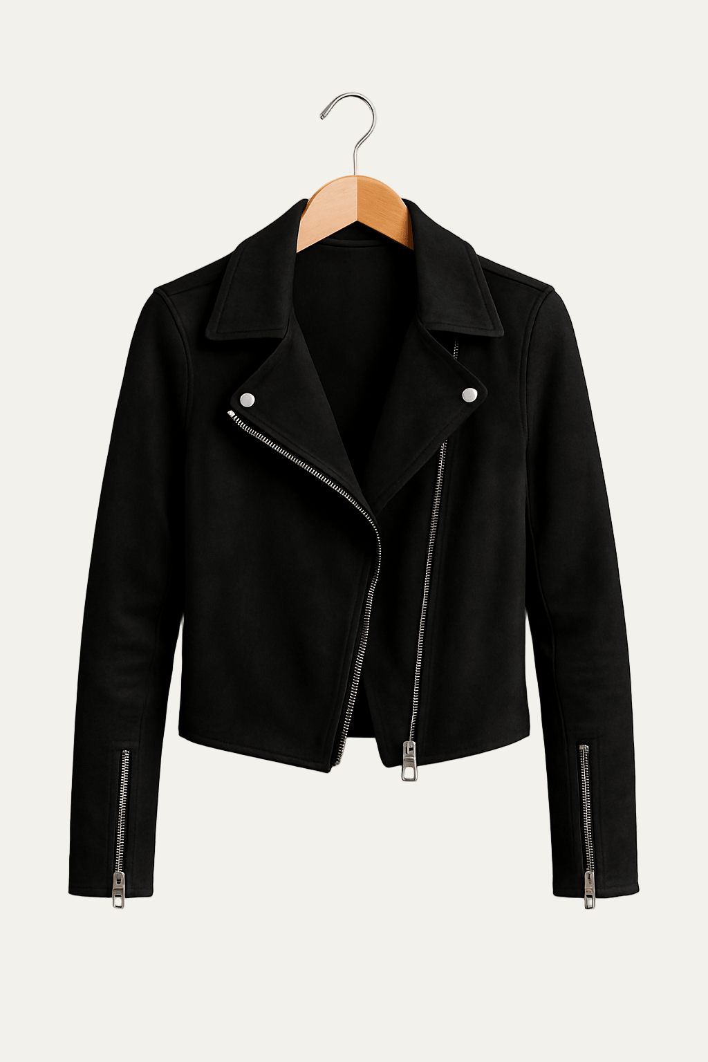 Women’s Asymmetrical Zip Moto Jacket