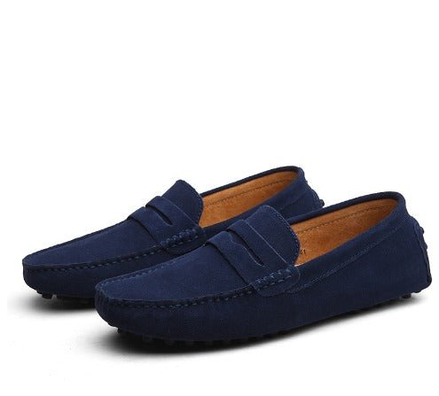 Elegant Italian Loafers Red