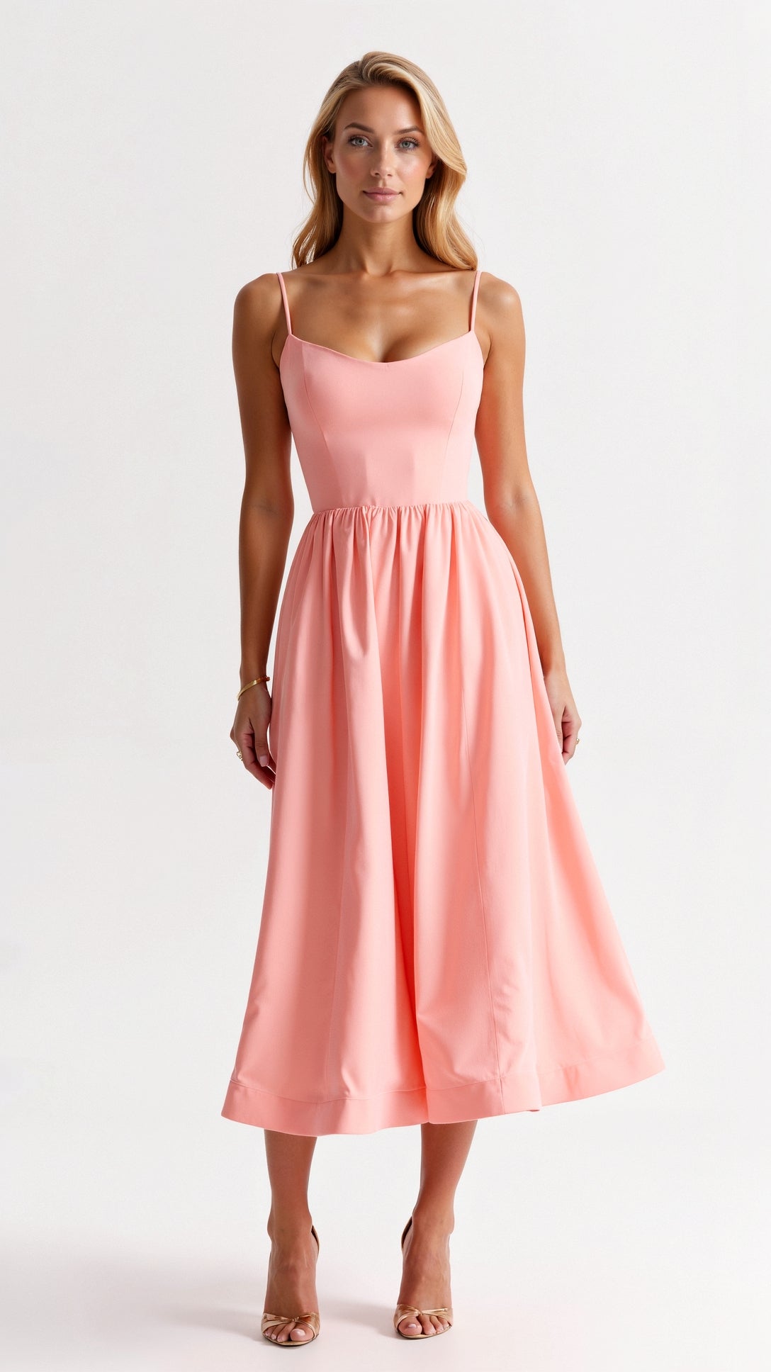 Chic Knee Length Dress for Women