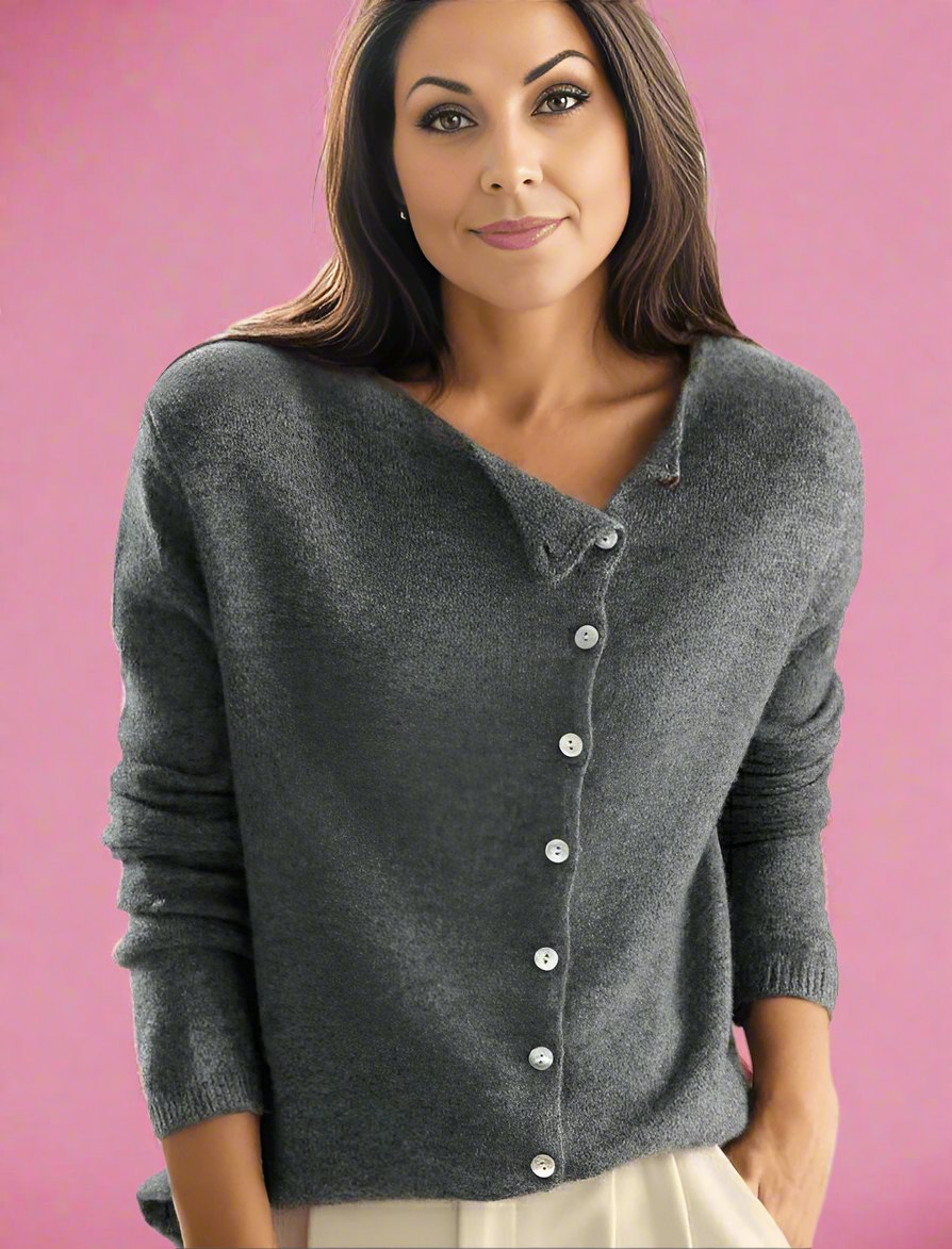 Warm Cozy Long Knitted Cardigan for Women