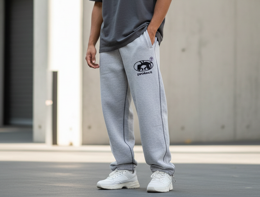 Vintage Inspired Stripe Loose Fit Joggers - BritishElegance