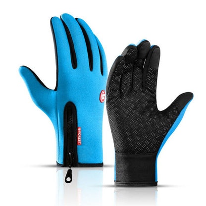 Outdoor Heated Gloves | Windproof & Waterproof – Plus Velvet Warmth