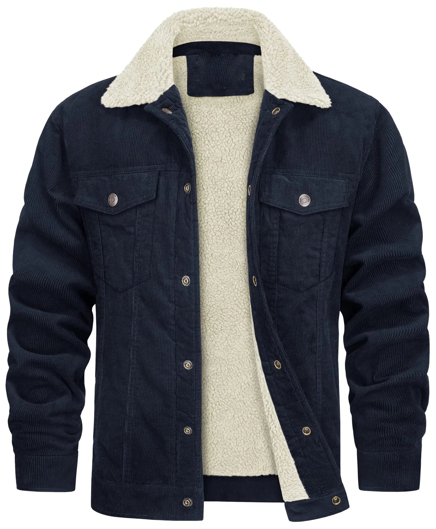 Warm Sherpa Lined Parka Jacket