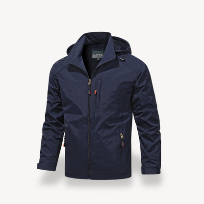 Men’s Casual Polyester Zip Jacket