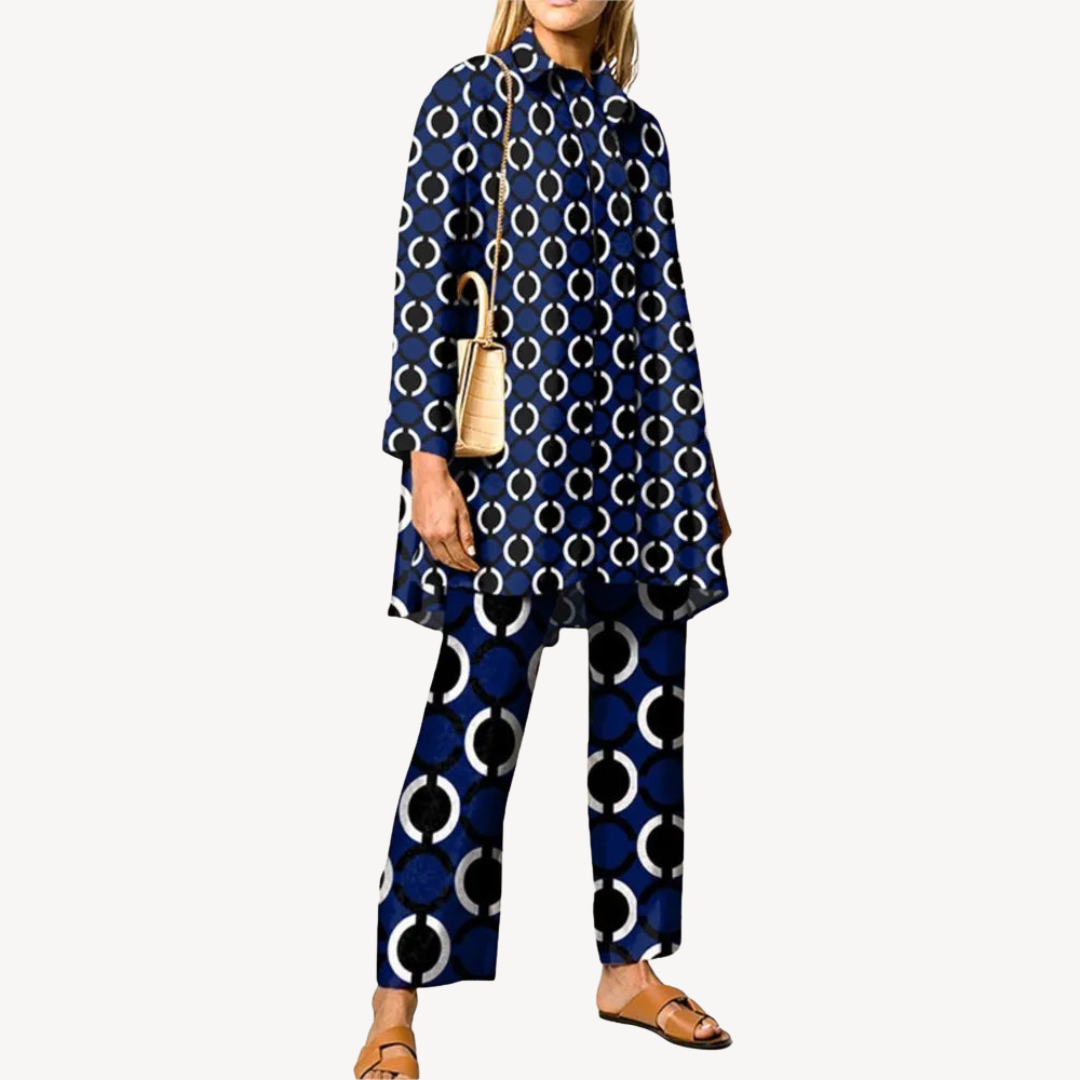 Abstract Print Co-ord Set