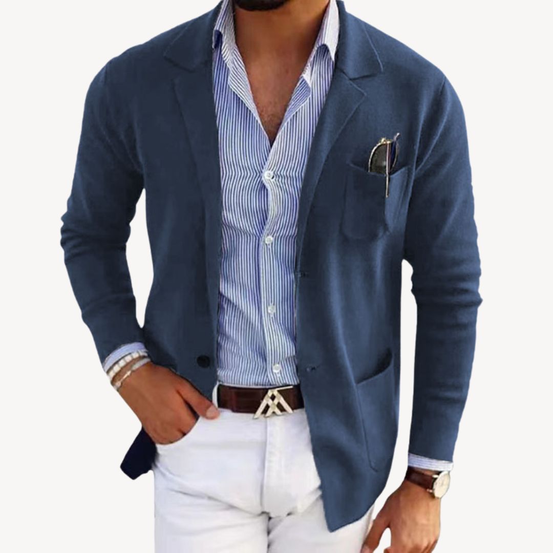 Knit Blazer Men's