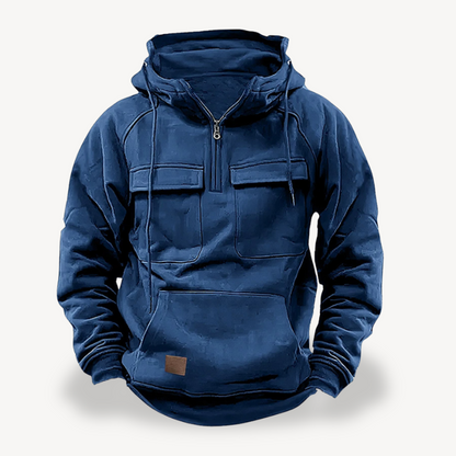 Men's Fleece Cargo Hoodie