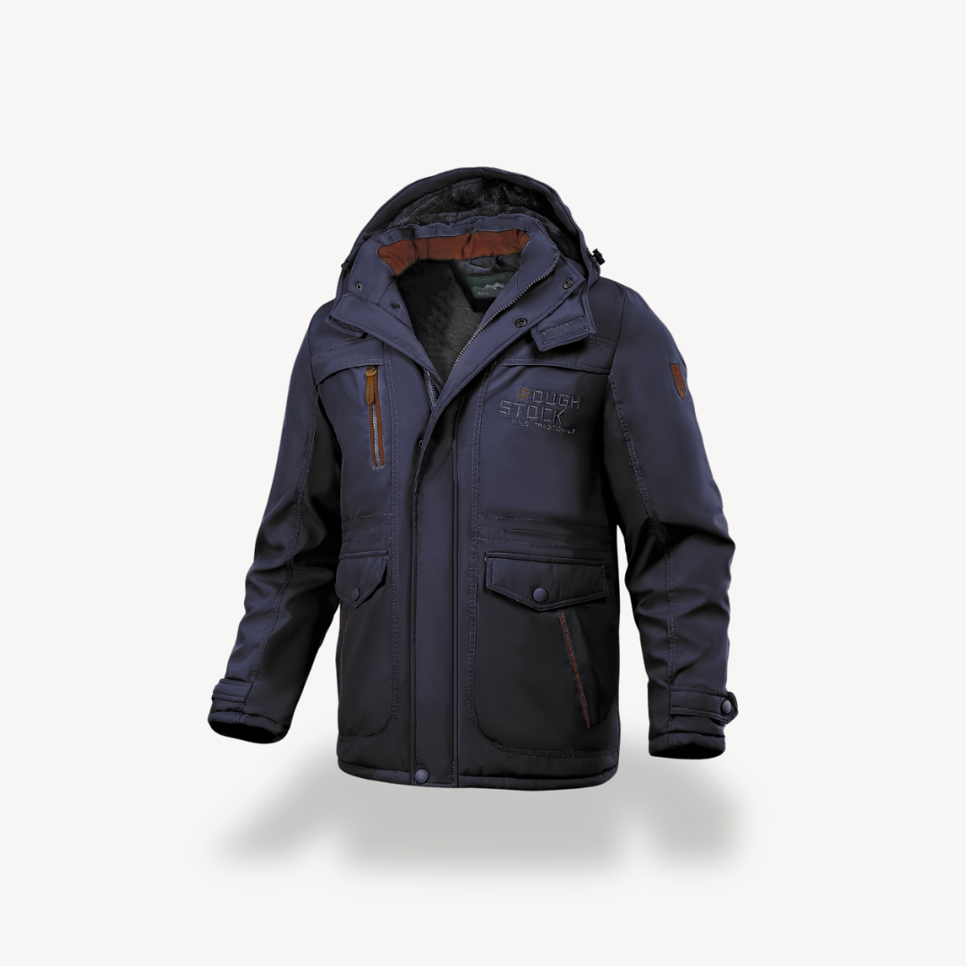 Men's Winter Jacket with Hood