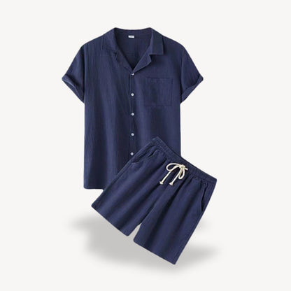 Men's Casual Linen Blend Outfit