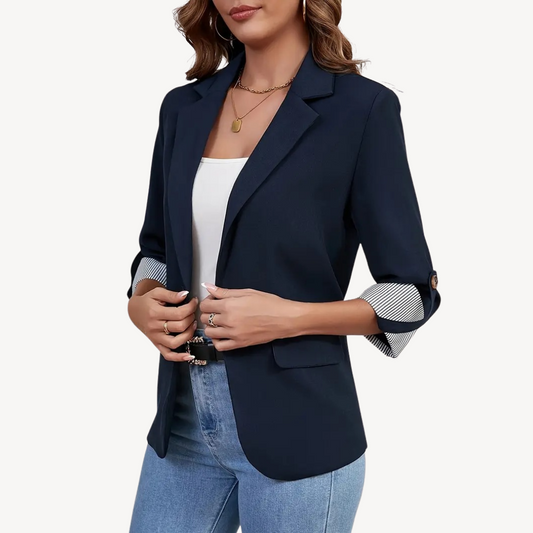 Women’s Striped Cuff Blazer