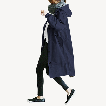 Long Hooded Coat Women Winter Jacket