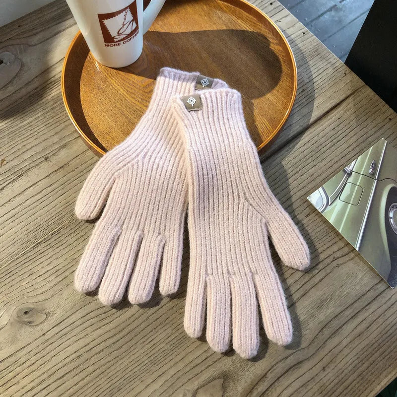 Nina | Warm and stylish knitted gloves for women