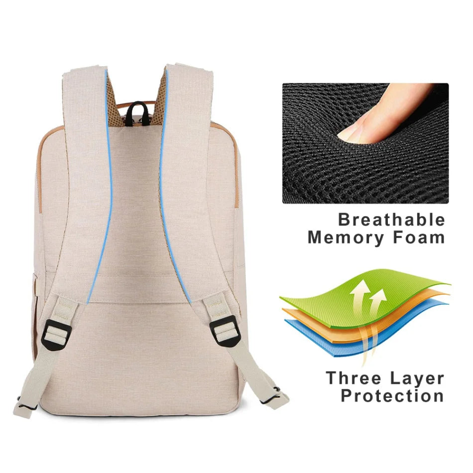 Nova Backpack with Laptop Compartment and USB Charging Port