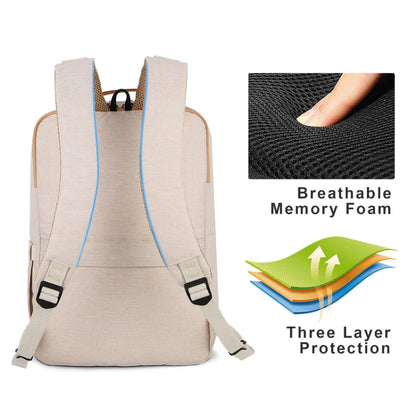Nova Backpack with Laptop Compartment and USB Charging Port