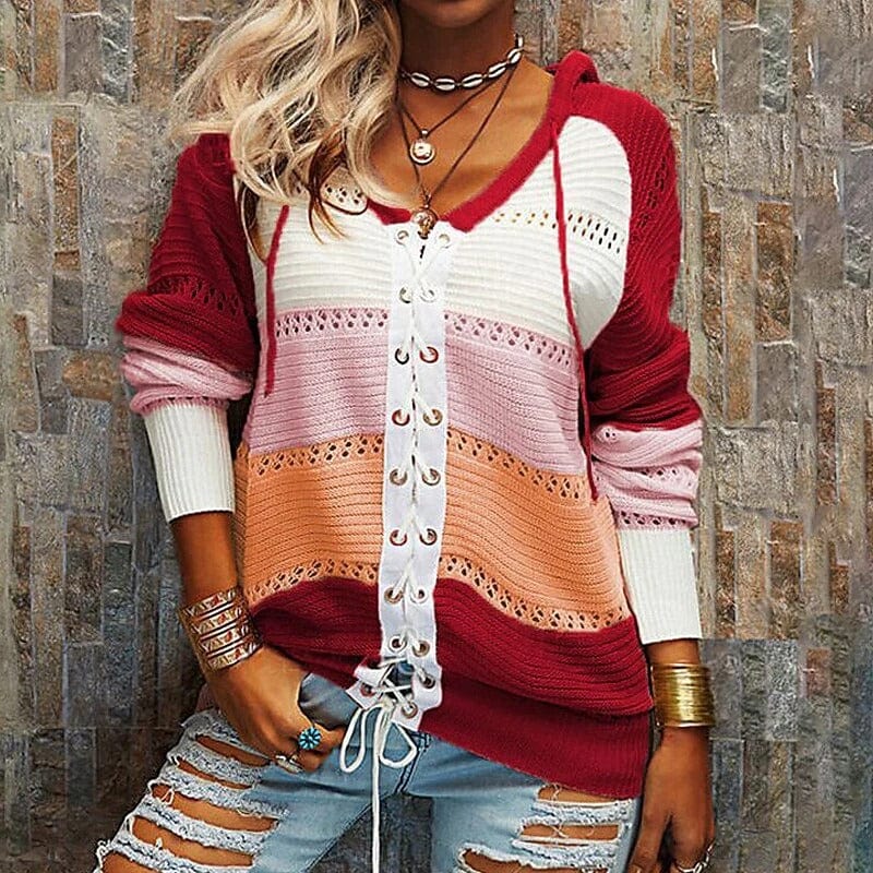 Cozy Hooded Winter Sweater